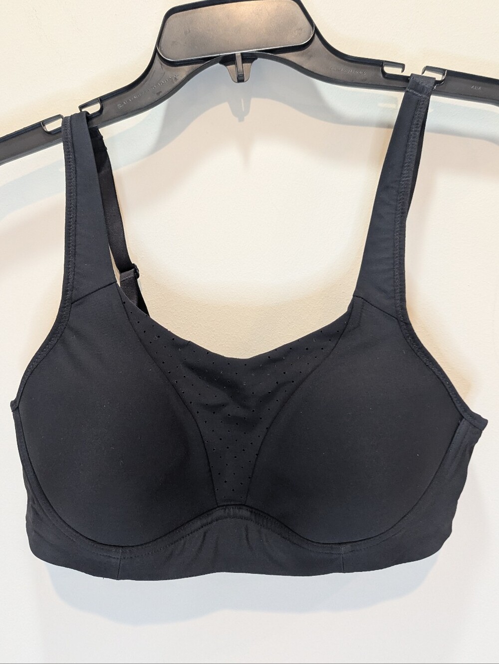 Lululemon Black Run Times Sports Bra High Impact Size 36B